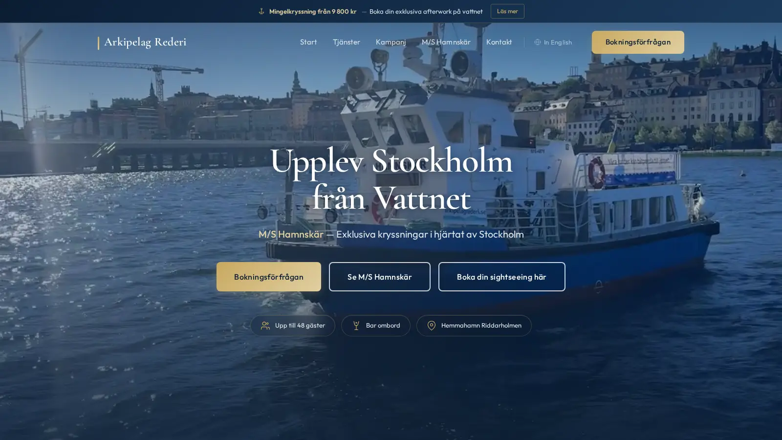 Arkipelag Rederi desktop