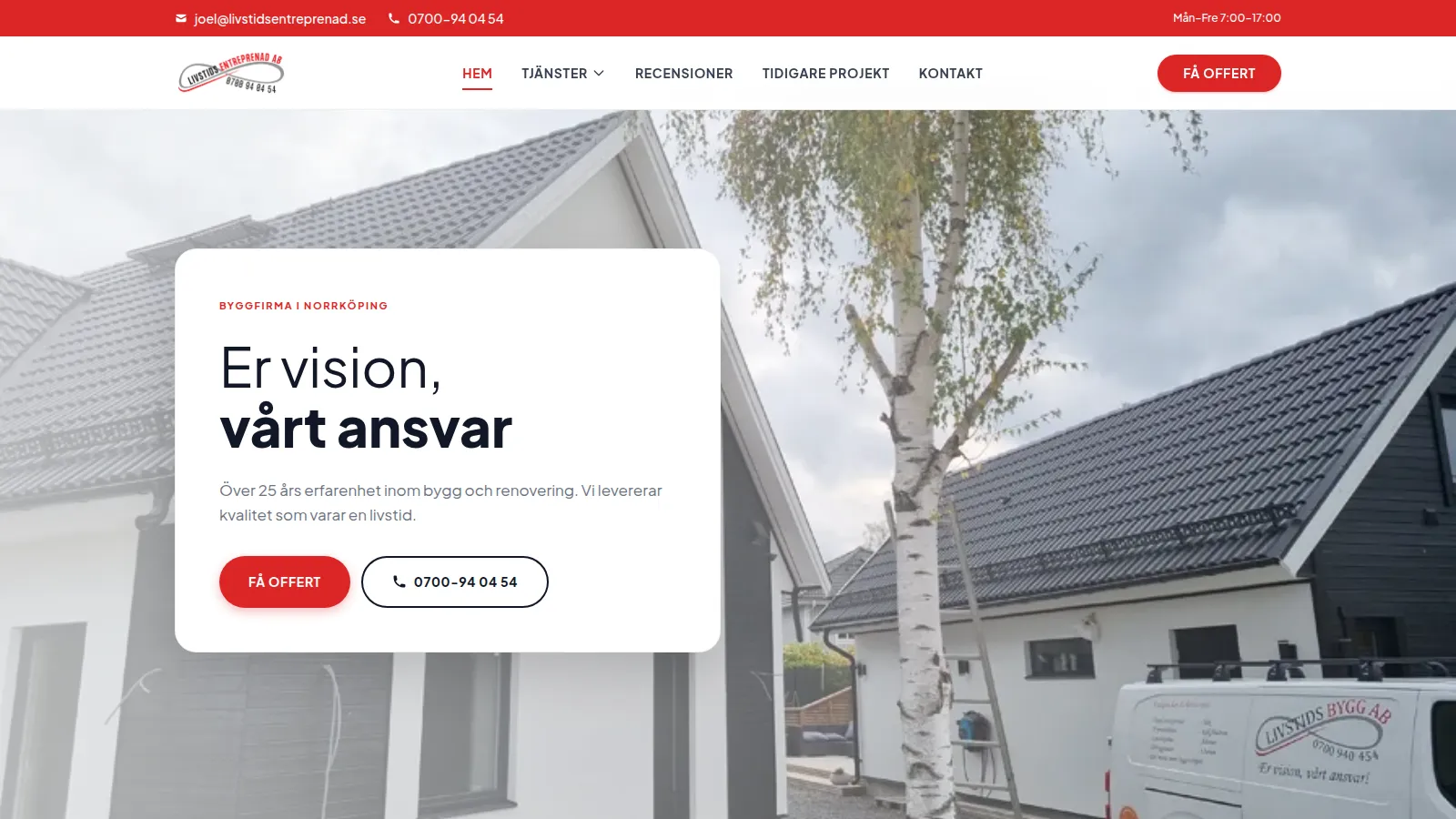 Livstids Entreprenad